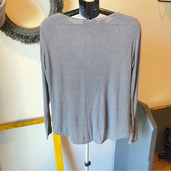 LOFT Striped Long Sleeve Top - Picture 5 of 5